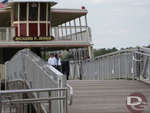 A problem with the Ferry dock too.