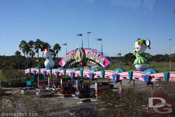 The Magic Kingdom toll plaza.