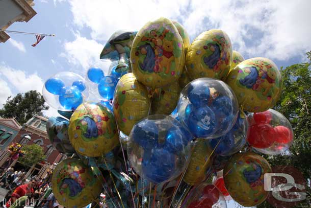 The Winnie the Pooh balloons look new to us.