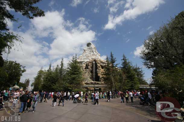 An interesting wide angle shot of the Matterhorn