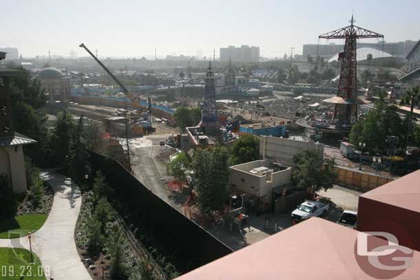 The park view offers a great look at the Little Mermaid site