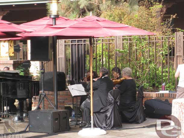 A live band for the event