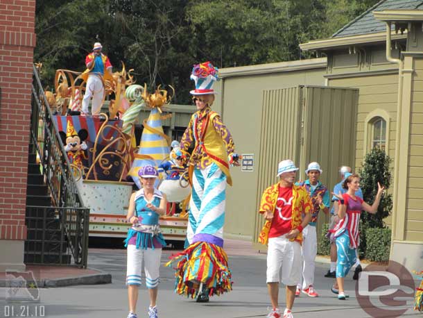 The Street Party rolling out