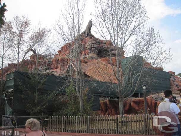 Splash Mountain is down for rehab