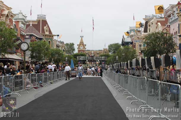 Heading back up Main Street.