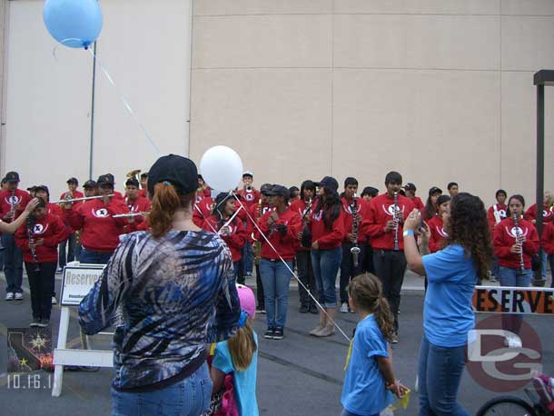 Another band backstage at DCA.