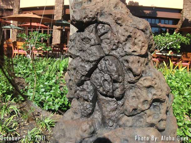 This stone is part of the Menehune Trail. It comes to life for you