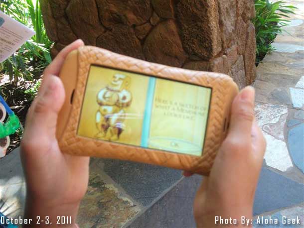 Menehune Adventure Trail is an interactive game you can check out and play.  The Aloha Geek reports it was fun, but was having some technical hiccups still.