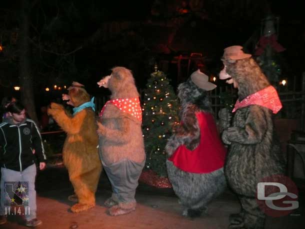 The Country Bears, always a crowd pleaser!