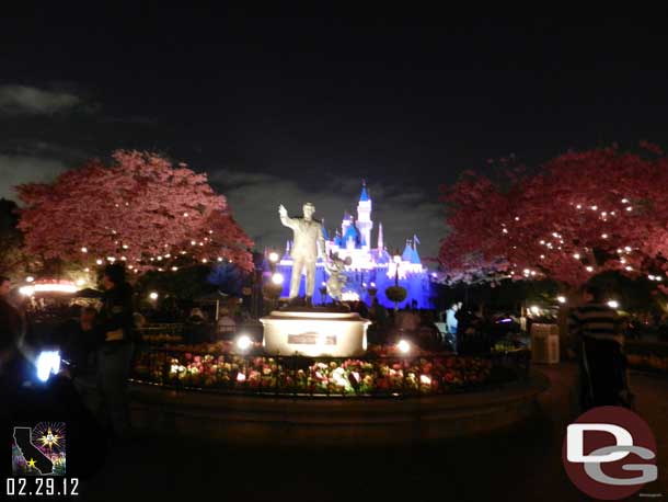 As the evening went on Main Street became more crowded, this was around 8pm.