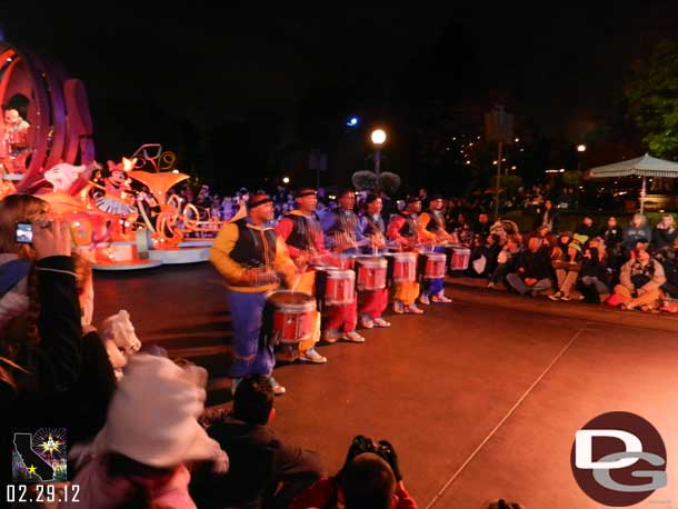 Time for a late night (10pm) Soundsational Parade