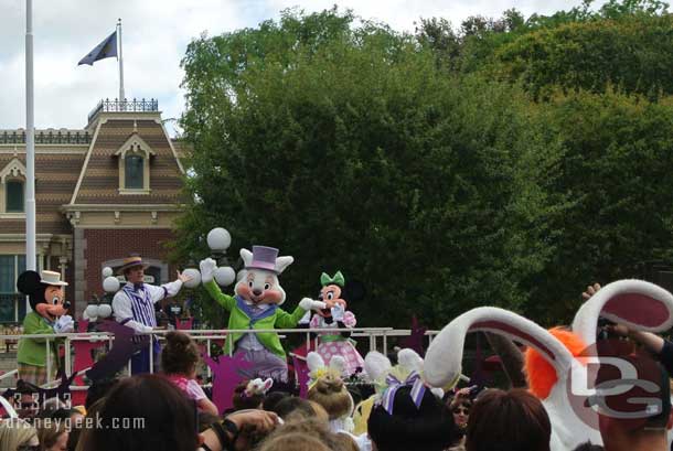 Here you can see Roger Rabbit in the crowd.  Other Rabbits included Brer, Rabbit from Winnie the Pooh, and the White Rabbit.
