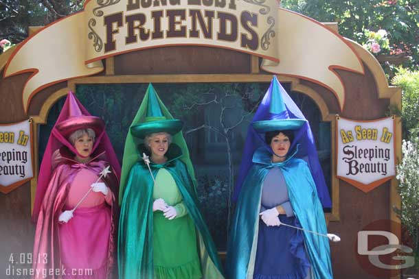 Fauna, Flora, and Merryweather from Sleeping Beauty