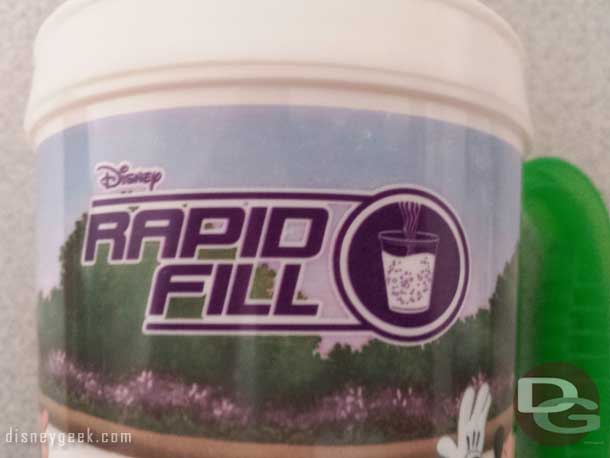 The one complaint they had and several others was the several minutes between fillings.  The two main issues were if you were thirsty and filled it, drank it, and wanted more you had to wait.  Or if you choose unwisely and had a fountain with a problem and had to dump it and refill you had to wait.  Both were annoying.