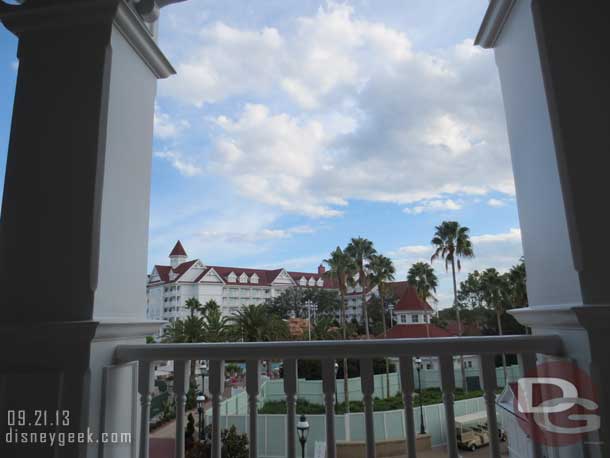 Over at the Grand Floridian, the new DVC Villas are almost ready to open.  They official open the end of October.