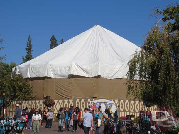 The Carrousel is still underwraps.