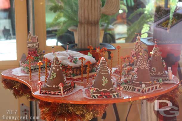 And a great gingerbread model of the Cozy Cone.