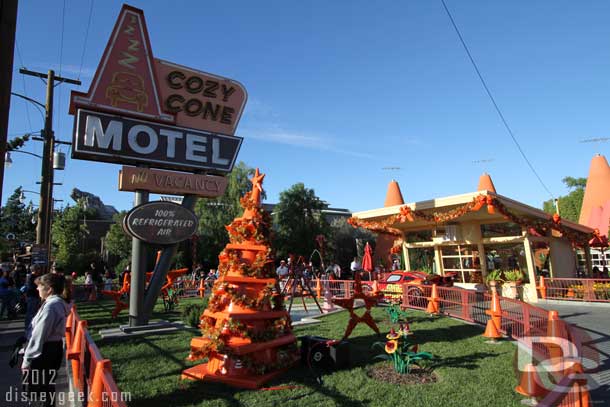 Next stop on our tour, the Cozy Cone.