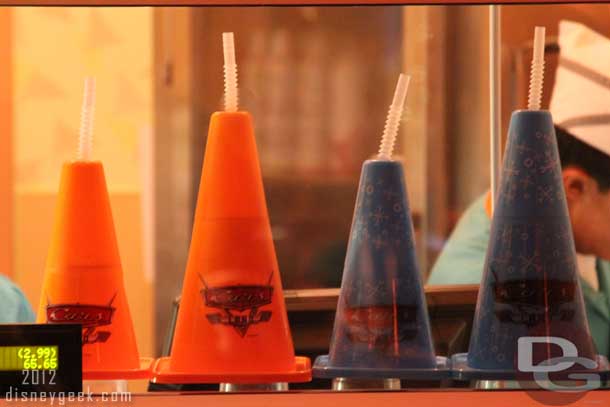 You could still get classic orange cones too.