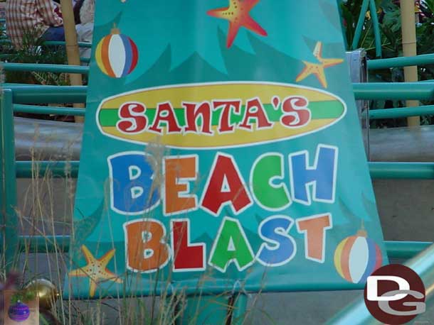 2003 - Santa's Beach Party Blast replaced the Sand Sculpture