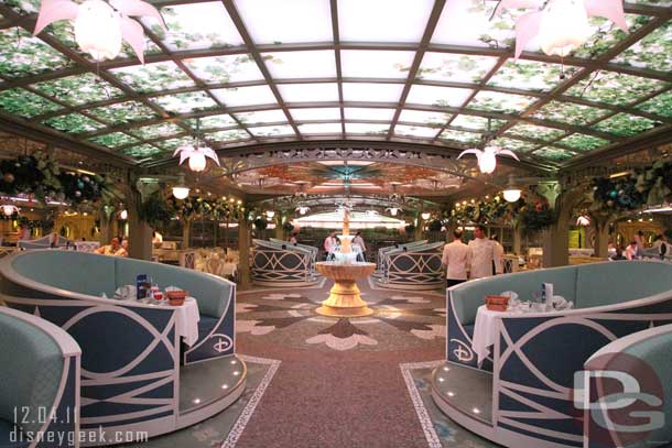 The Enchanted Garden down on Deck 2.