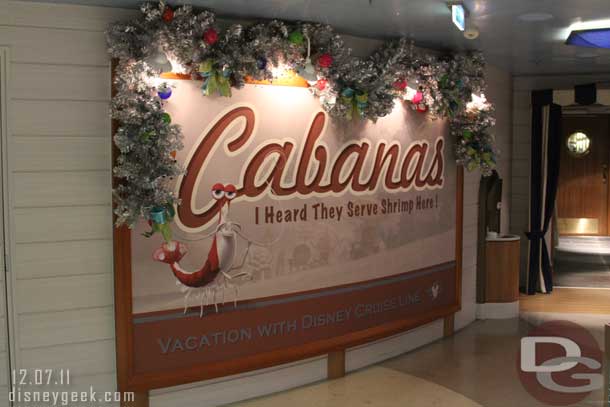 Cabanas on Deck 11