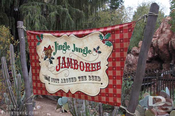 In 2012 the Jingle Jangle Jamboree took over the Ranch and Festival Arena for the Holiday season.