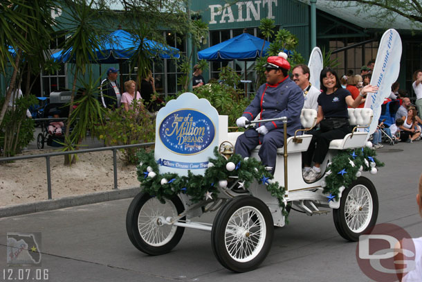 Followed by the Honorary Grand Marshalls