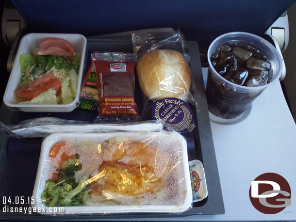 Airplane food...