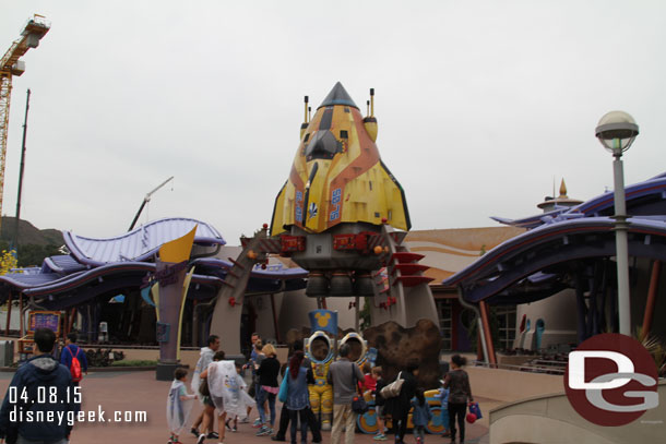 The Starline Diner is the largest restaurant in the park.