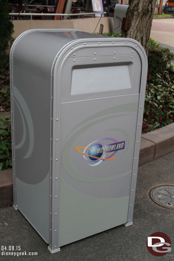 Tomorrowland Trashcan