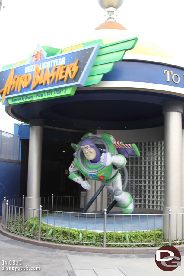 Paid a visit to Buzz Lightyear Astro Blasters