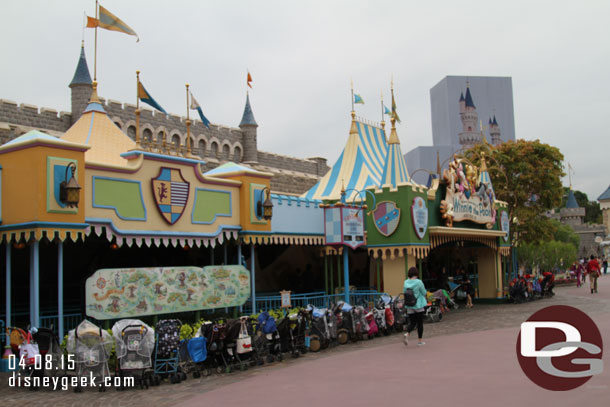 The only dark ride in Fantasyland is Winnie the Pooh, which is basically the Orlando version.