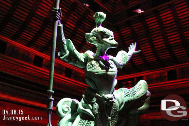 The Monkey King in the China room