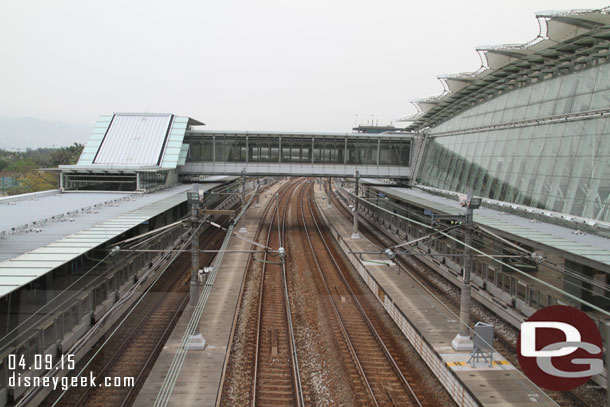 After lunch it was back to Sunny Bay Station.