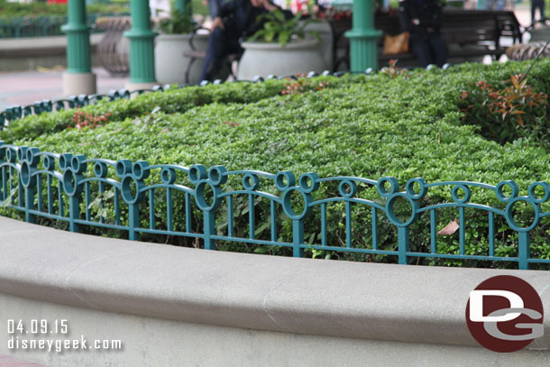 Mickeys in the railings