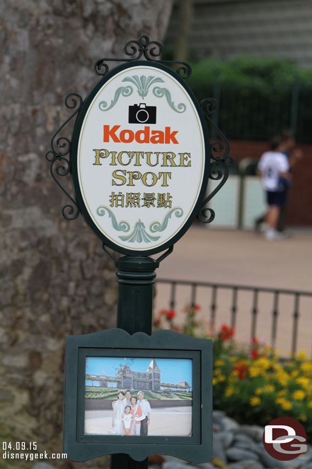 It is a Kodak picture spot