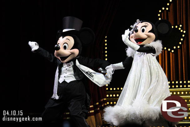 Then Mickey and Minnie