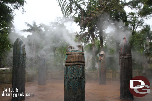 Now a closer look at the Liki Tikis.  It is a water play area