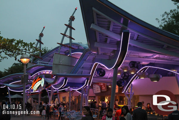 A look around Tomorrowland.