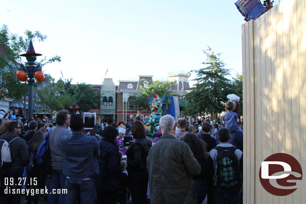 Oops the 5:30 parade was in Town Square.  timing is everything!