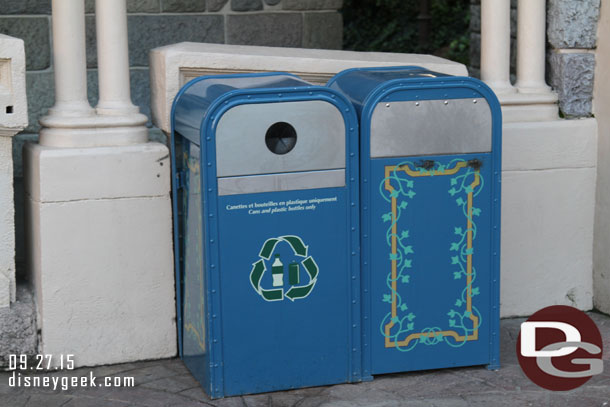 Fantasyland trashcans..