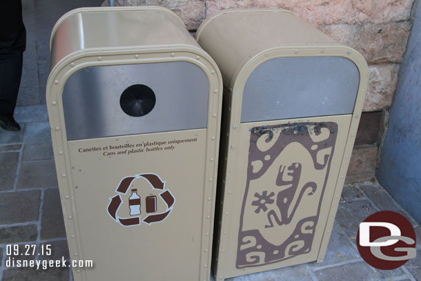 Adventureland trash cans