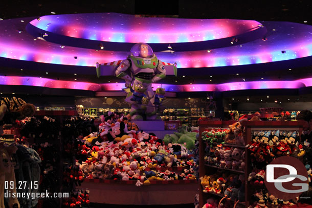 The Buzz Lightyear shop