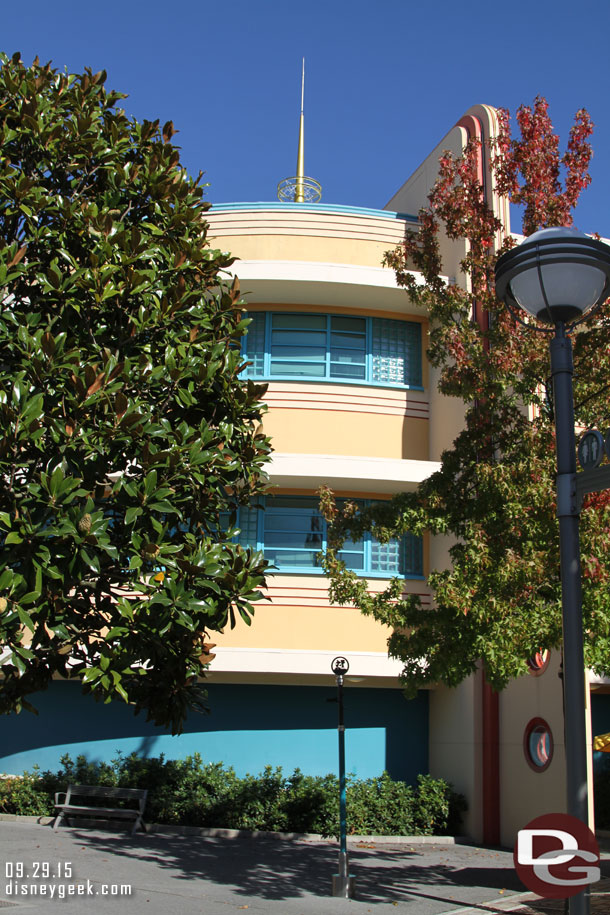 The facade of the Stitch Live/Disney Junior building