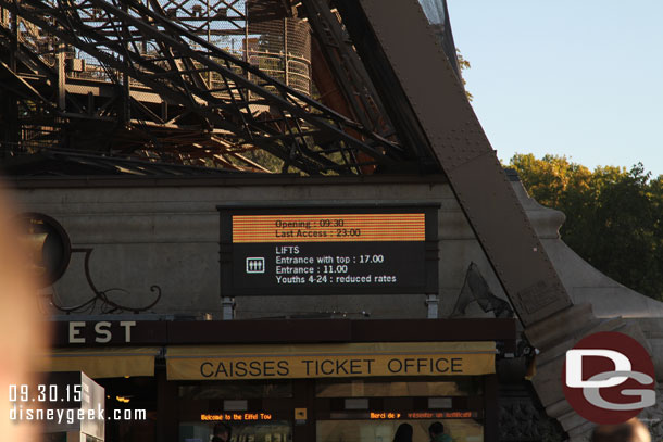 The ticket window.. the line inched along..