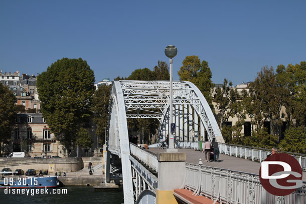Passerelle Debilly to wrap up this section.