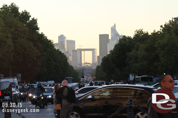 I believe this is Avenue de la Grande Armee