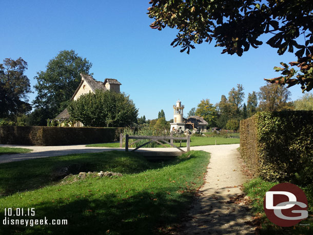 We eventually came to the Queens Hamlet.