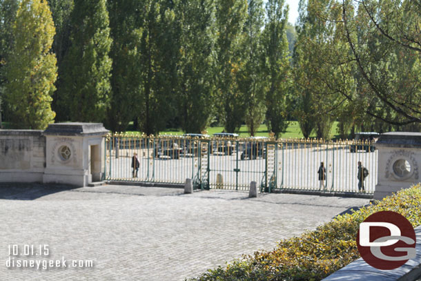 The gates near the Petit Trianon